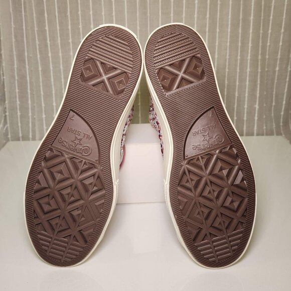 Chuck 70 tweed shimmer maroon converse - Picture 6 of 8